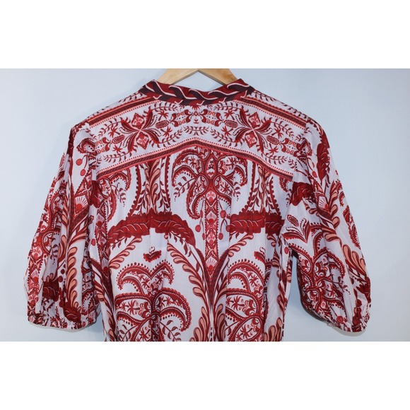 NWT Farm Rio Women's XL Tropical Cameo Off-White Maxi Dress $280 - Picture 9 of 11